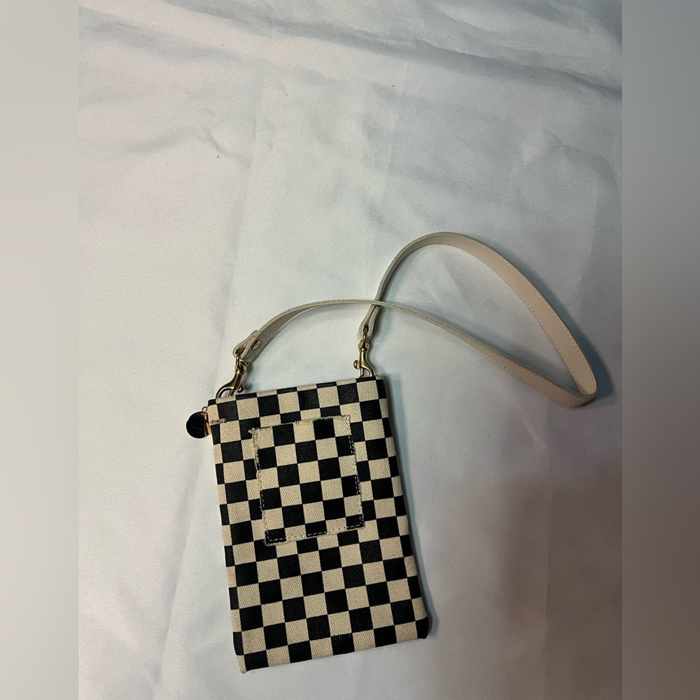 Checkered Crossbody Bag